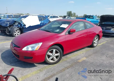 2003 Honda Accord 2.4 Ex from USA, damaged, VIN 1HGCM72643A021221